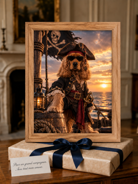 🏴☠️ Portrait personnalisé — Pirate