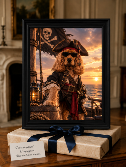 🏴☠️ Portrait personnalisé — Pirate