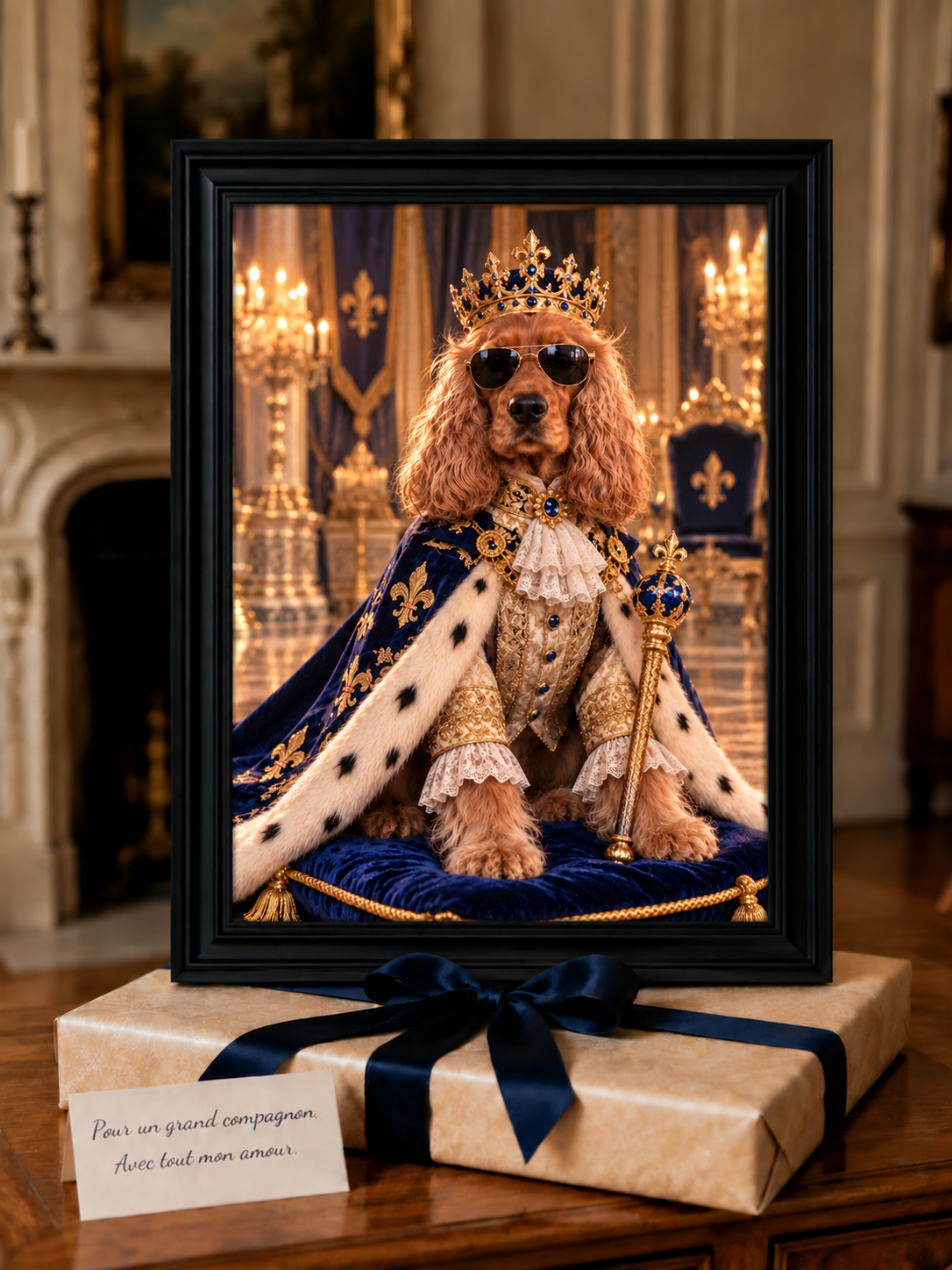 👑 Portrait personnalisé — Prince