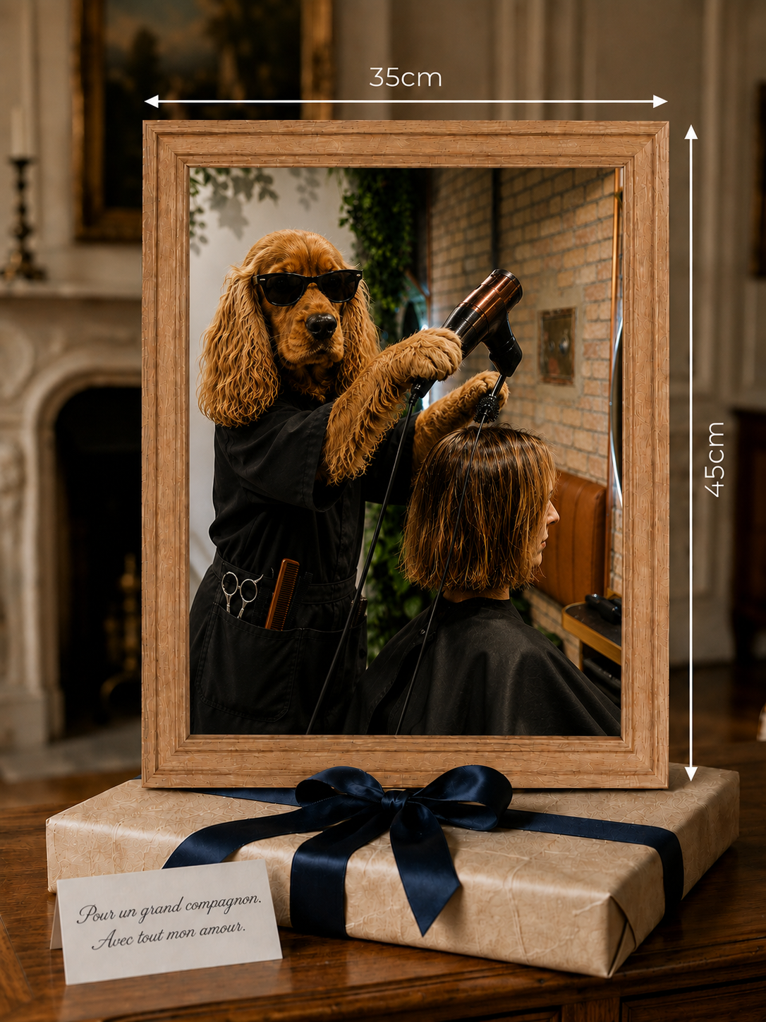💇 Portrait personnalisé — Coiffeur / Coiffeuse